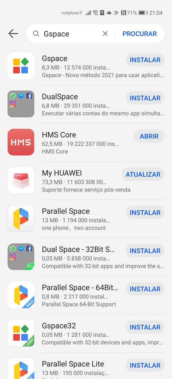 Huawei google serviços