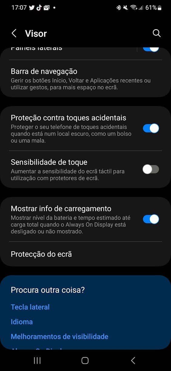 problemas sensor impressões digitais