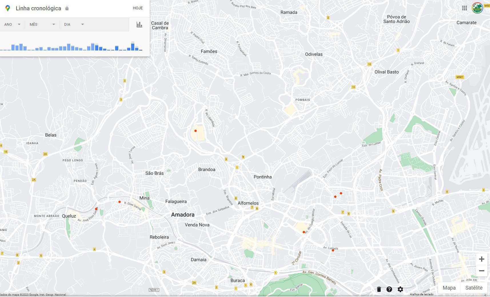 Android: este site mostra todos os locais por onde andou!