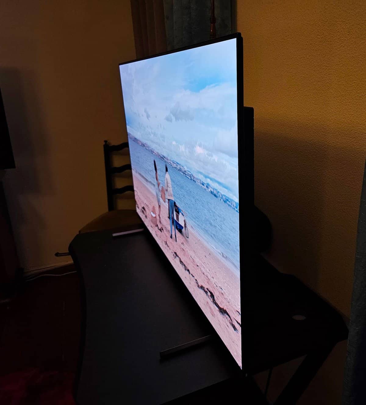 brilho do televisor