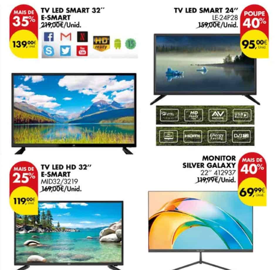 febre das smart tv chega ao pingo doce com super preços!
