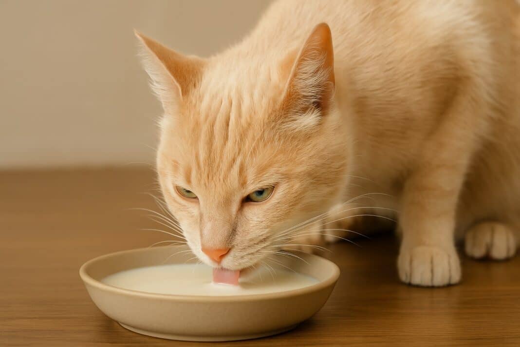 os gatos têm um problema com o leite e a ciência explicou porquê