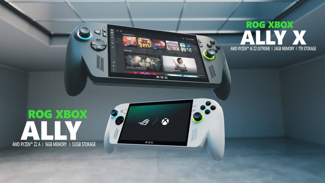 rog, ally, xbox