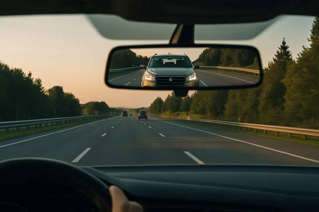 O truque que aprendi para afastar quem se cola atrás no carro